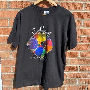 Vintage 90's Sting The Soul Cages Short Sleeve T-shirt Men's XL
